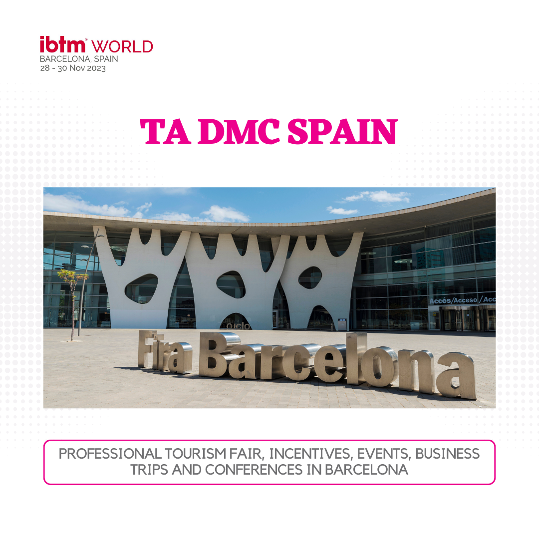 Professional tourism fair, incentives, events, bussiness trips and conferences in Barcelona
