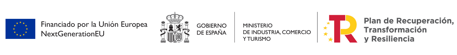 Logo Plan de Recuperación, Transformación y Resiliencia Unión Europea NextGenerationEU